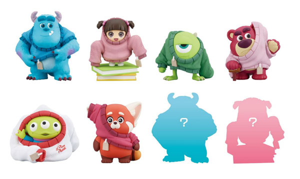 Takara Tomy A.R.T.S PERIHAPI! Changing Clothes Pixar Character All 6 Normal Types + 2 Secret Types