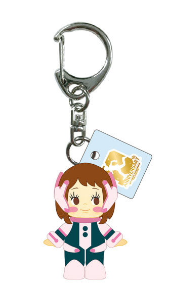 Toho My Hero Academia 10th Anniversary Costume Kewpie Keychain Ochaco Uraraka รูปภาพ 1