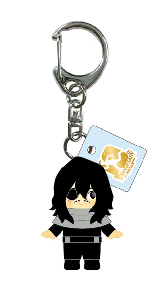 Toho My Hero Academia 10th Anniversary Costume Kewpie Keychain Shota Aizawa