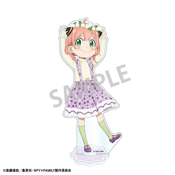 Kamio Japan TV Anime "Spy x Family" Acrylic Stand Flower Crown Spring Outing