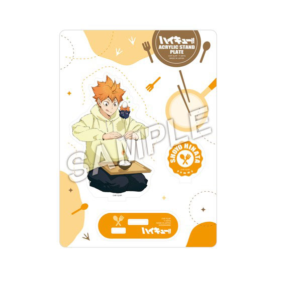 Takara Tomy A.R.T.S Haikyuu!! Yummy Mascot Acrylic Stand Plate Shoyo Hinata