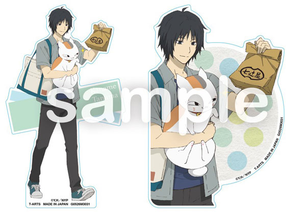 Takara Tomy A.R.T.S Natsume Yuujinchou Birthday Sticker Set Tanuma / Nyanko Sensei