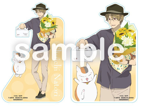 Takara Tomy A.R.T.S Natsume Yuujinchou Birthday Sticker Set Natori / Nyanko Sensei