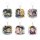 Takara Tomy A.R.T.S Pita! Deforme Demon Slayer: Kimetsu no Yaiba Infinity Castle Arc Vol.2 Trading Acrylic Marking Charm 6Pack BOX image 2