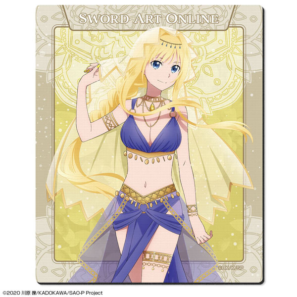 License Agent Sword Art Online Rubber Mouse Pad Design 05 (Alice / Dancer ver.) [New Illustration] image 1