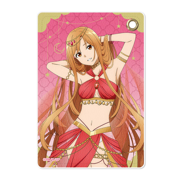 License Agent Sword Art Online Leather Pass Case Design 01 (Asuna / Dancer ver.) [New Illustration] Bild 1
