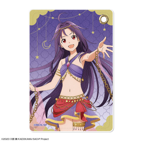 License Agent Sword Art Online Leather Pass Case Design 04 (Yuuki / Dancer ver.) [New Illustration]