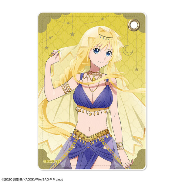 License Agent Sword Art Online Leather Pass Case Design 05 (Alice / Dancer ver.) [New Illustration] 圖片 1