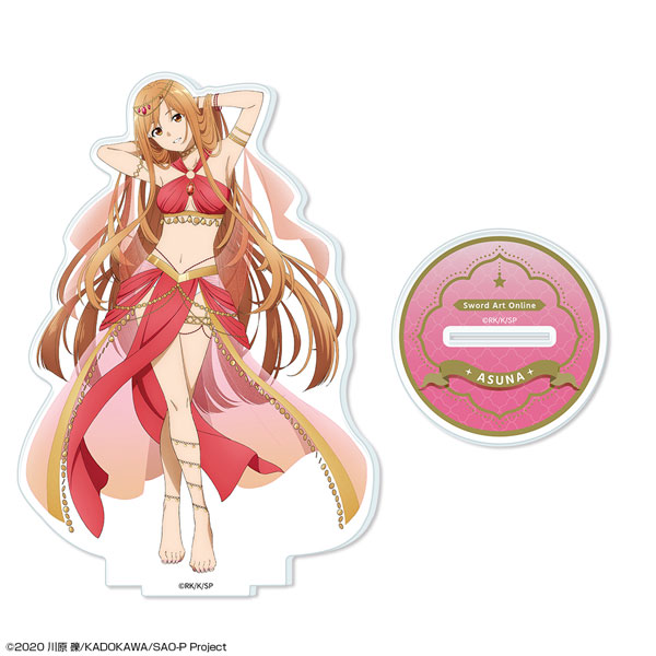 License Agent Sword Art Online Acrylic Stand Design 01 (Asuna / Dancer ver.) [New Illustration]