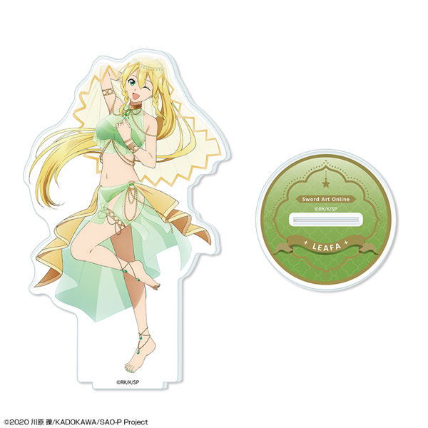 License Agent Sword Art Online Acrylic Stand Design 02 (Leafa / Dancer ver.) [New Illustration]