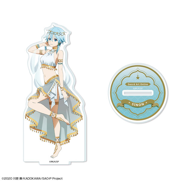 License Agent Sword Art Online Acrylic Stand Design 03 (Sinon / Dancer ver.) [New Illustration]