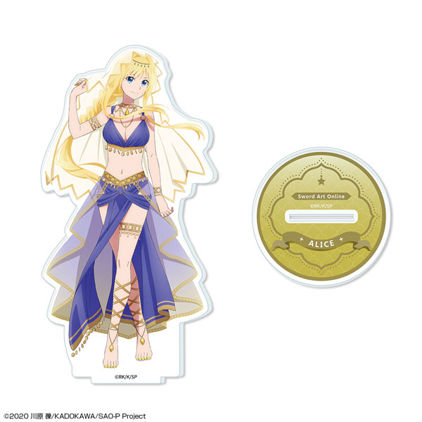 License Agent Sword Art Online Acrylic Stand Design 05 (Alice / Dancer ver.) [New Illustration]
