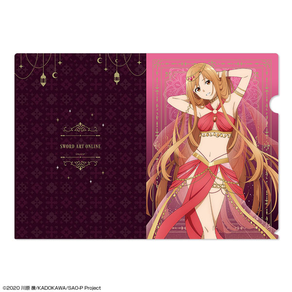 License Agent Sword Art Online Clear File Design 01 (Asuna / Dancer ver.) [New Illustration]