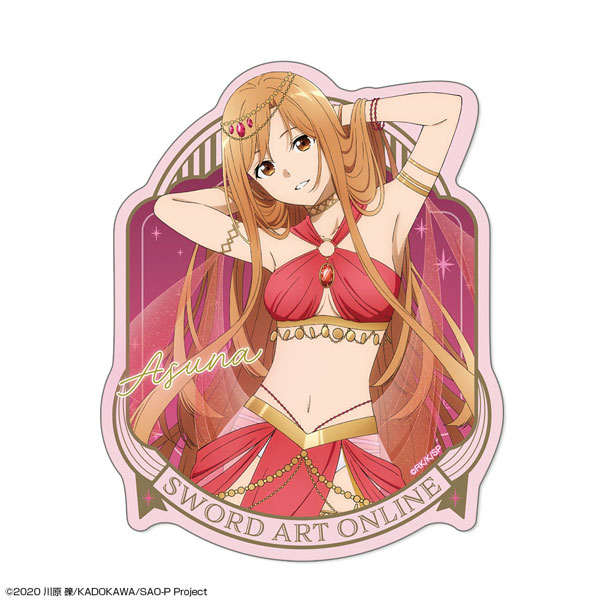 License Agent Sword Art Online Sticker Design 01 (Asuna / Dancer ver.) [New Illustration]