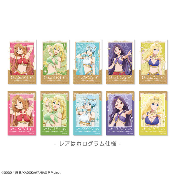 License Agent Sword Art Online Trading Instant Photo Style (Dancer ver.) [New Illustration] 10Pack BOX