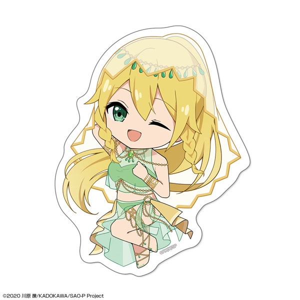 License Agent Sword Art Online Sticker Design 02 (Leafa / Chibi Chara Dancer ver.)