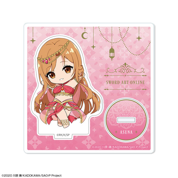 License Agent Sword Art Online Chibi Chara Acrylic Stand Design 01 (Asuna / Chibi Chara Dancer ver.)