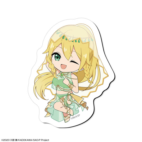 License Agent Sword Art Online Magnet Sheet Design 02 (Leafa / Chibi Chara Dancer ver.) รูปภาพ 1