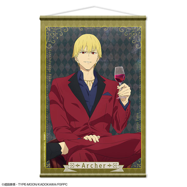 License Agent TV Anime "Fate/strange Fake" B2 Wall Scroll Design 01 (Archer)