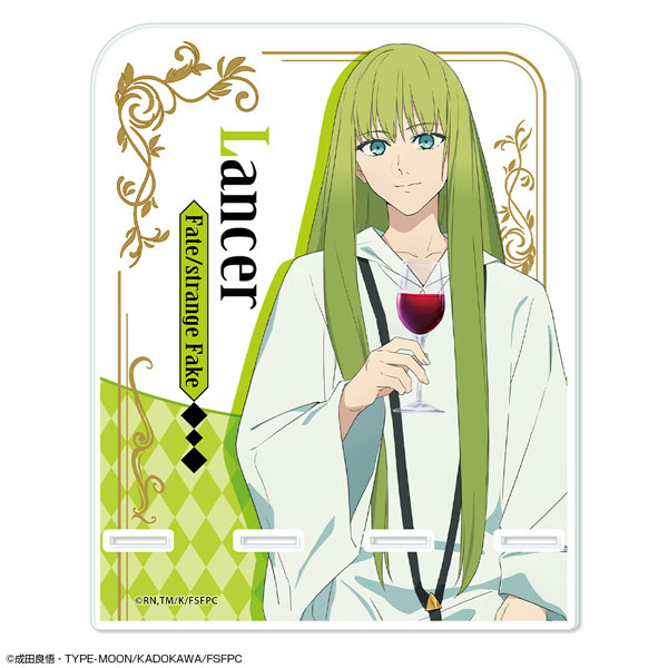 License Agent TV Anime "Fate/strange Fake" Acrylic Smartphone Stand Design 02 (Lancer)