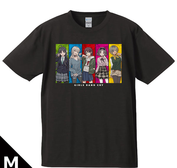 Azu Maker เสื้อยืดอนิเมะ "Girls Band Cry" Togenashi Togeari vol.3 ไซส์ M รูปภาพ 1