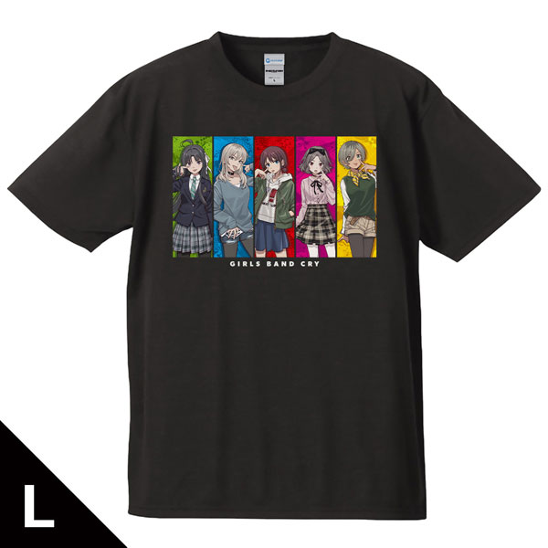 Azu Maker Anime "Girls Band Cry" T-shirt Togenashi Togeari vol.3 Taille L image 1