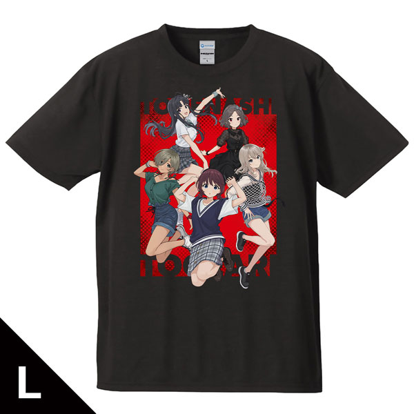 Azu Maker Anime "Girls Band Cry" T-shirt Togenashi Togeari vol.4 Taille L
