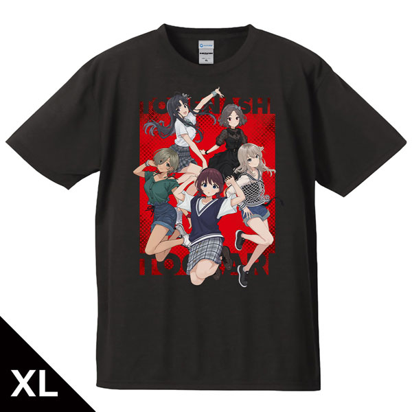 Azu Maker Anime "Girls Band Cry" T-shirt Togenashi Togeari vol.4 Taille XL