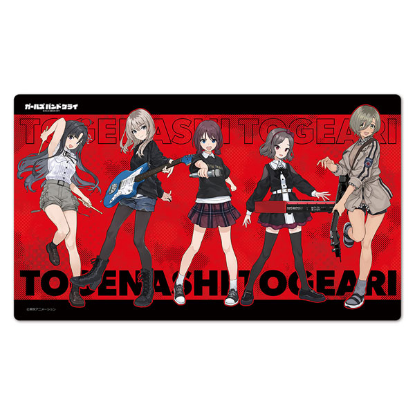 Azu Maker 动画《Girls Band Cry》角色橡胶垫 Togenashi Togeari vol.5