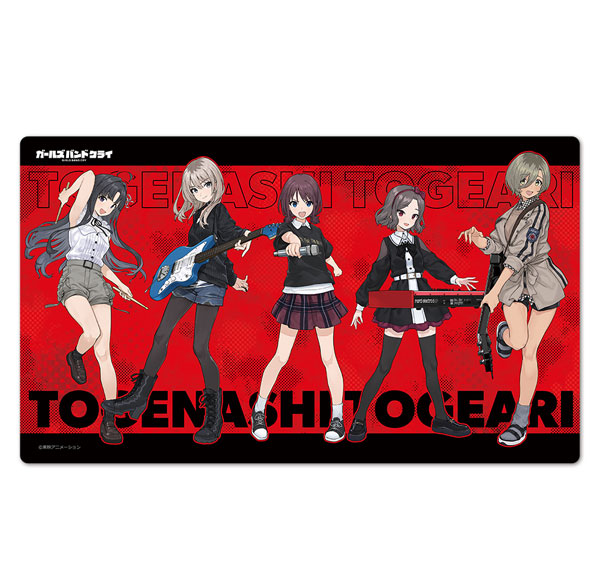 Azu Maker แผ่นรองยางตัวละครอะนิเมะ "Girls Band Cry" Togenashi Togeari vol.5 รูปภาพ 1