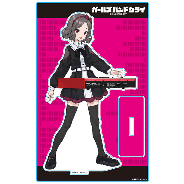 Azu Maker Anime "Girls Band Cry" Présentoir Acrylique Chara Tomo Ebizuka vol.4 image 1