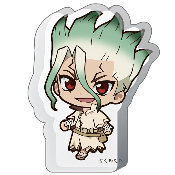 Azu Maker Dr. STONE Tsuitekku Thick Acrylic Stand Senku Ishigami imagen 1