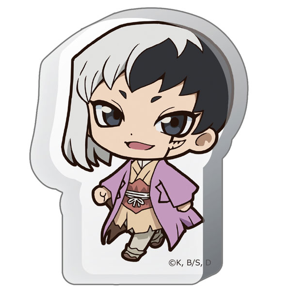 Azu Maker Dr. STONE Tsuitekku Thick Acrylic Stand Gen Asagiri gambar 1