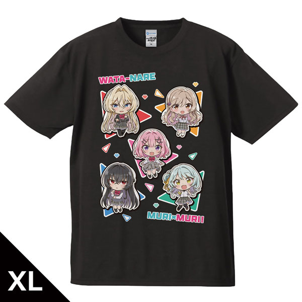 Azu Maker There's No Freaking Way I'll be Your Lover! Unless... T-shirt Renako & Mai & Ajisai & Satsuki & Kaho Chibi XL gambar 1
