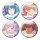 Azu Maker 幼馴染とはラブコメにならない ホログラム缶バッジ4個セット 汐&あかり&るな&ハル 画像 2