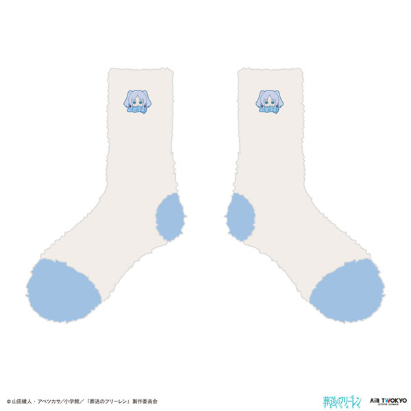 AIR TWOKYO "Frieren: Beyond Journey's End" Vol.3 Mokomoko Room Socks 1 (Frieren) M Off-White hình ảnh 1