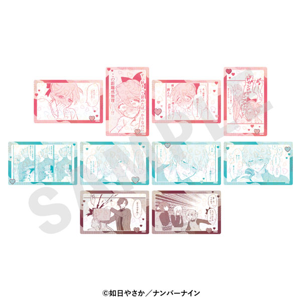 coly Haruno-san no koto nante Zenzen Suki Set de 10 cartes holographiques à collectionner image 1