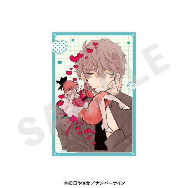 coly "Haruno-san no koto nante Zenzen Suki" Illustration Card (A)