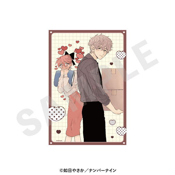 coly "Haruno-san no koto nante Zenzen Suki" Illustration Card (B)
