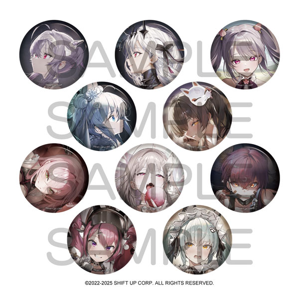 ALGERNON PRODUCT GODDESS OF VICTORY: NIKKE BURST COLLECTION Tin Badge Vol.8 10Pack BOX
