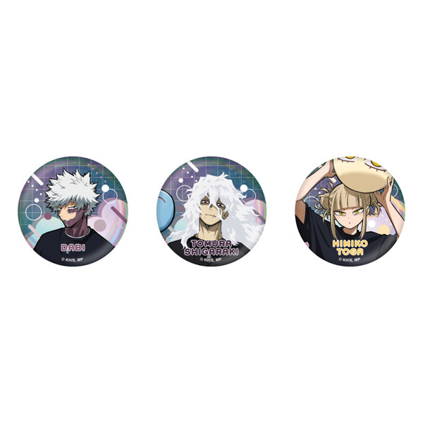Toho My Hero Academia Tin Badge Set Animal Beach Ball Ver.2 gambar 1