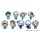 Toho My Hero Academia Animal Beach Ball mochocho Trading Sticker 9Pack BOX image 2