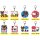 Bandai Acryl-Anhänger The Bear's School x Hello Kitty 8Pack BOX Bild 2