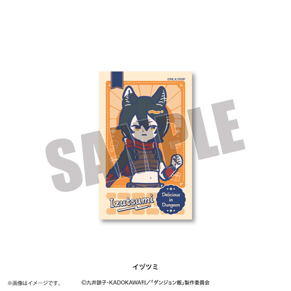 Playful Mind Company TV-Anime "Delicious in Dungeon" Retro Pop Sofortbild-Stil Karte Izutsumi Bild 1