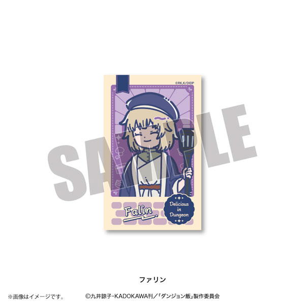 Playful Mind Company TV Anime "Delicious in Dungeon" Retro Pop Instant Photo Style Card Falin