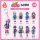 Playful Mind Company TV Anime "Shugo-chara!" Retro Pop Acryl-Schlüsselanhänger Ikuto Tsukiyomi Bild 2