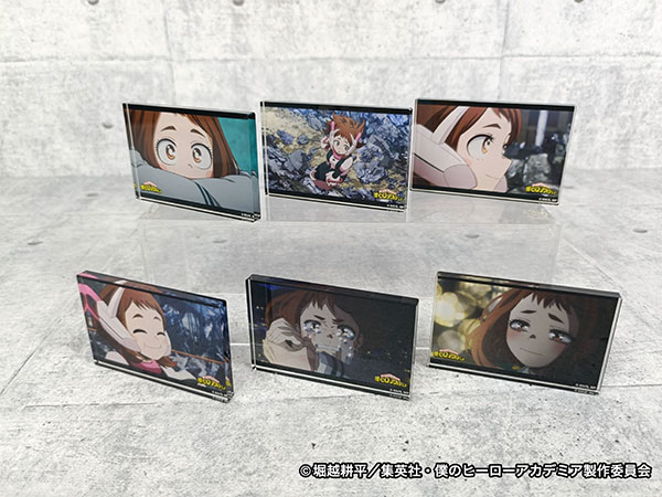 Nihon TV Service My Hero Academia Trading Scene Photo Acrylblock -Uraraka Ver.- vol.2 6er Pack BOX Bild 1