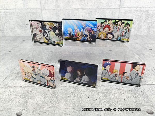 Nihon TV Service My Hero Academia Trading Scene Photo Acrylic Block -Class: Aver.- vol.2 6Pack BOX รูปภาพ 1