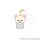TCP Rilakkuma Trading Mascot Strap Boîte de 8 image 7
