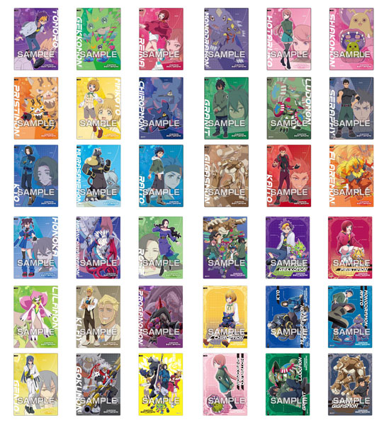 Ensky DIGIMON BEATBREAK Clear Card Collection Gum 18Pack BOX (CANDY TOY)